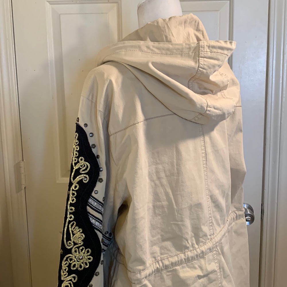 Golden Quill Military Parka Free People - Picture 11 of 13
